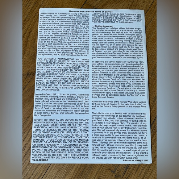 Mercedes Benz Operators Manual/Book and Case - Picture 10 of 16